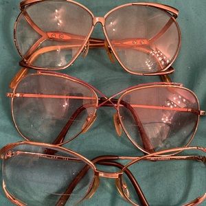 Vintage Eyeglasses. 3 pair